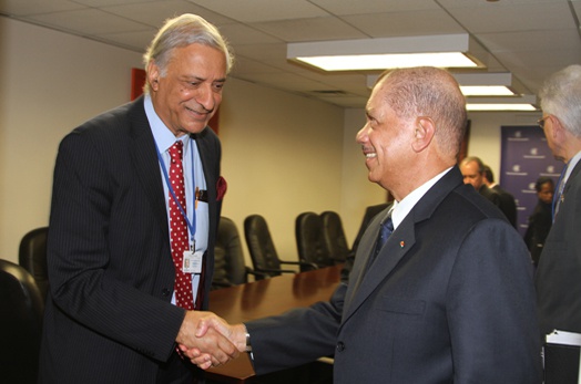 President Michel meets with Commonwealth SG in margins of UNGA