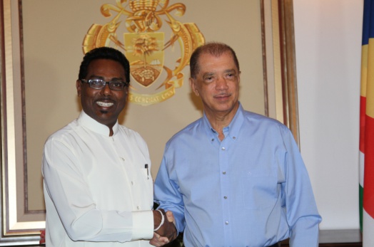 Sri Lankan High Commissioner to Seychelles accredited
