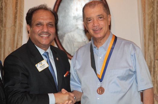 President Michel meets with Lions Clubs International Delegation