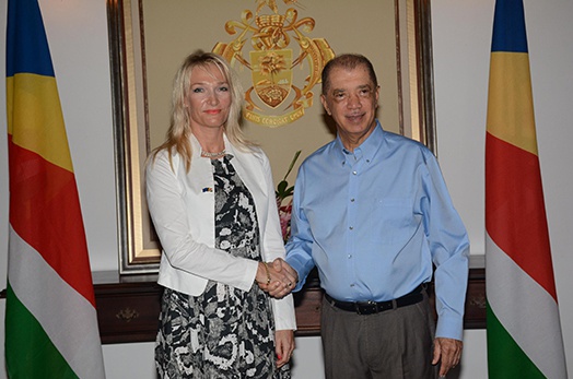 New  EU Ambassador to Seychelles accredited - Cooperation between Seychelles and EU takes new heights