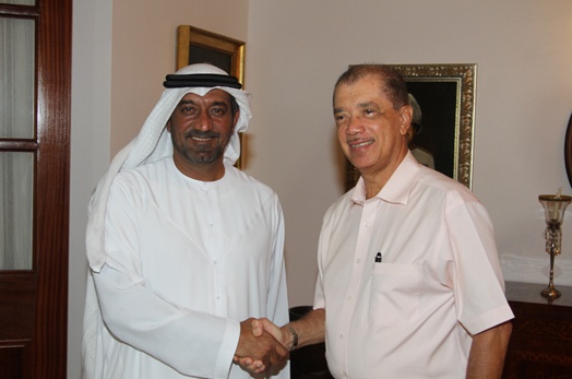 President Michel meets with Emirates Airline and Group Chairman and Chief Executive