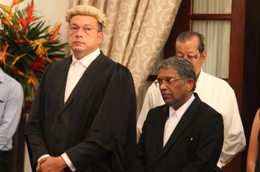 Seychelles Attorney General and Justice of Appeal sworn into office
