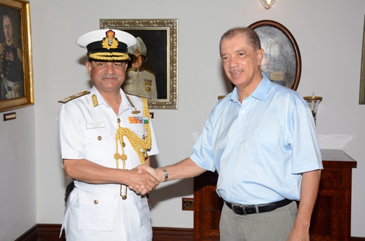 India hands over a fast interceptor boat to Seychelles Coast Guard