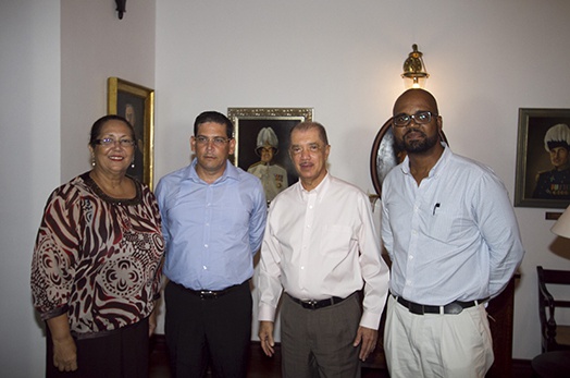 President Michel meets with newly elected chairman of the Seychelles Chamber of Commerce and Industry