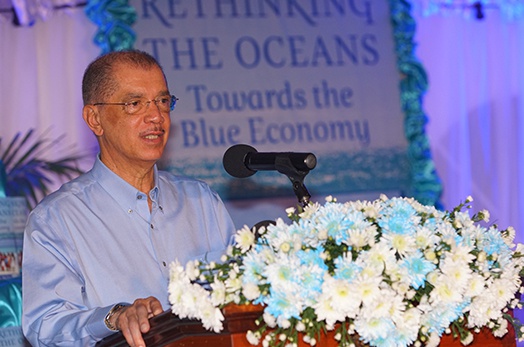 Seychelles President’s latest book ‘Rethinking The Oceans - Towards the Blue Economy’ launched on World Oceans Day