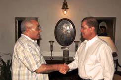 Libyan envoy at State House