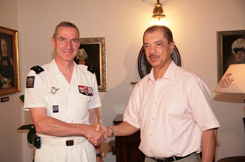 Le Commandant Supérieur Des Fazsoi Ã€ La Présidence