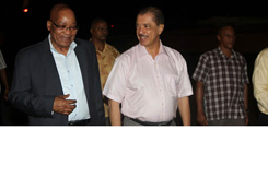 President Zuma in Seychelles for Madagascar meeting