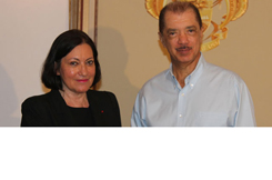 Accréditation de la nouvelle ambassadrice de France aux Seychelles