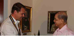 President Miche Meets with President of Round Table International