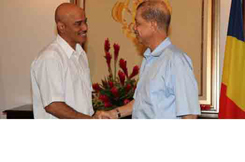 President Meets Wth Leader Of The Opposition