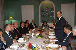 "Notre avenir doit s'écrire en bleu" - President Michel