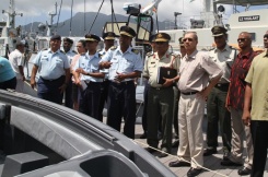 Strengthening the Seychelles maritime forces is a priority