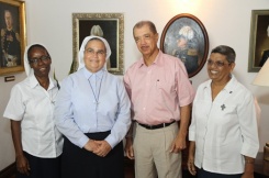 President meets with Superior General of Sisters of St. Joseph of Cluny Congregation