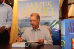 President Michel launches his new book "Island Nation in a Global Sea: The Making of the New Seychelles"