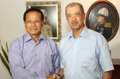 Farewell call of Indian High Commissioner Darlong