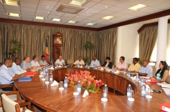 First Meeting Of The New Cabinet of Ministers