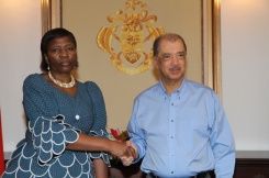 The Second High Commissioner of the Kingdom of Lesotho Accredited