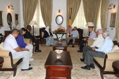 President Michel meets with WTO and IMF delegations