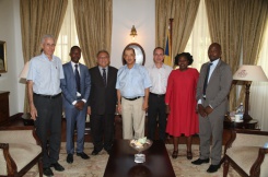 President meets with delegation from the African Commission on Human and Peoples’ Rights
