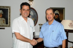 Spanish Ambassador Fernandez-Palacios pays farewell call on President Michel