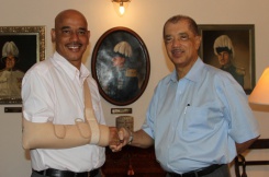 President Michel meets with the Leader of the Opposition