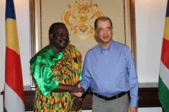 Ghanaian High Commissioner to the Seychelles Accredited